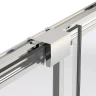 Душевой уголок Vincea Stella 130х90 VSR-1ST9013CLB профиль цвет Черный стекло прозрачное