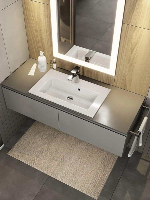 Раковина Uperwood Aurora 61 RAurora60wg цвет Белый глянцевый