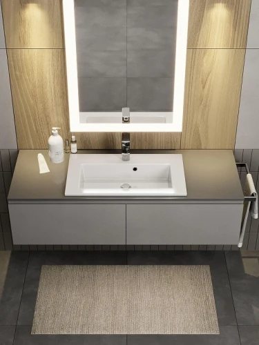 Раковина Uperwood Aurora 61 RAurora60wg цвет Белый глянцевый