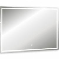 Зеркало Abber See 100 AG6115S-1.0 с подсветкой с сенсорным выключателем и диммером стекло