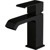 Смеситель для раковины Cezares Porta-LS1-NOP Черный матовый латунь