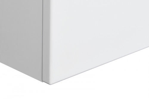 Тумба под раковину Aquaton Оптима 67 1A124101OP010 подвесная Белая МДФ / ЛДСП