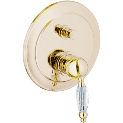 Смеситель для душа Webert Alexandra AL860101010 Золото встраиваемый