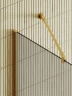 Душевая перегородка Maybah Glass MGD-710-3ш 1090x1950 в широком профиле Золото стекло бронзовое матовое