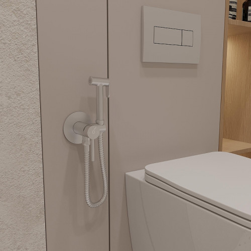 Гигиенический душ со смесителем Oliveeka Y OL-829902-CR цвет Хром