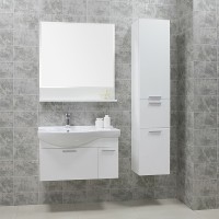 Зеркало Aquaton Инди 83 1A188502ND010 Белое МДФ / ЛДСП, стекло