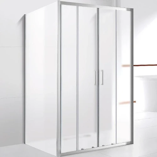 Душевой уголок Cezares Molveno 170x90 MOLVENO-AH-22-170/90-P-Cr профиль Хром стекло рифленое