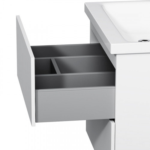 Тумба под раковину AM.PM Gem 60 2 M90FHX06022WG подвесная Белая МДФ / ЛДСП