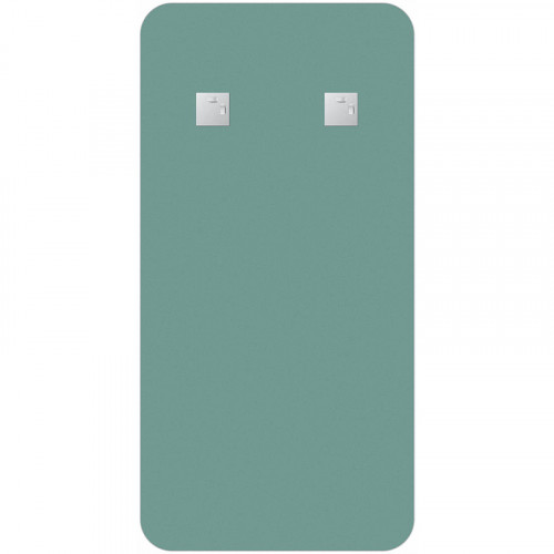 Зеркало Evoform Shadow 120x60 BY 0553 с металлической полочкой - Черный цвет стекло