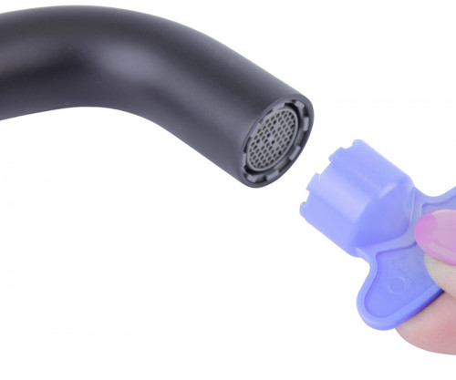 Смеситель для раковины Bronze de Luxe 1760'S Loft 5530SB Черный матовый латунь встраиваемый