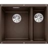 Кухонная мойка Blanco Subline 340/160-U L 523557 Кофе искусственный камень (литьевой мрамор) встраиваемый
