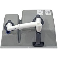 Кухонная мойка Blanco Subline 340/160-U L 523557 Кофе искусственный камень (литьевой мрамор) встраиваемый