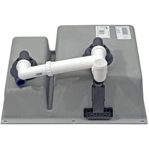 Кухонная мойка Blanco Subline 340/160-U L 523557 Кофе искусственный камень (литьевой мрамор) встраиваемый