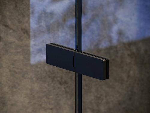 Душевая дверь Ravak Cool COSD2-110 X0VVDC300Z1 профиль Черный стекло Transparent