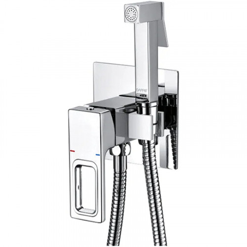 Гигиенический душ со смесителем Gappo G7218 Хром латунь на стену