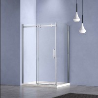Душевой уголок Vincea Como-N 150x100 VSR-4CN1015CL профиль Хром стекло прозрачное