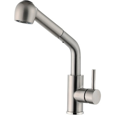 Смеситель для кухни ZorG Steel Hammer SH 5144 INOX Нержавеющая сталь нержавеющая сталь на столешницу