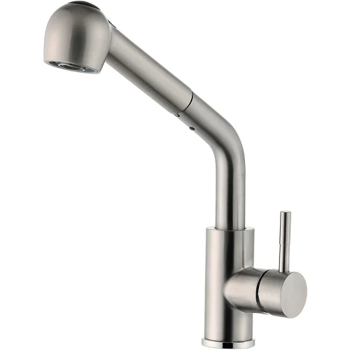 Смеситель для кухни ZorG Steel Hammer SH 5144 INOX Нержавеющая сталь нержавеющая сталь на столешницу