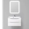 Тумба под раковину BelBagno Marino 80 MARINO-800-2C-SO-BL-P подвесная Bianco Lucido МДФ / ЛДСП