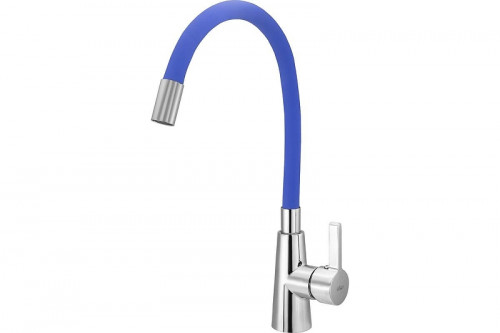 Смеситель для кухни Ekko E4205-E57 цвет Хром Синий