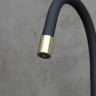 Смеситель для кухни Lemark Expert LM5083LGN-Black цвет Светлое золото Черный