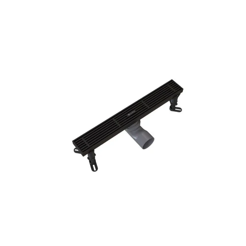 Душевой лоток Knotlor Шторм 40 SDRW0400LBL с решеткой цвет Черный матовый