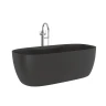 Ванна из искусственного камня Kludi Resa S 170x80 53BF0339 цвет Черный матовый