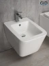 Биде Gid Cuadrado BDP-44 21109 подвесное цвет Белый