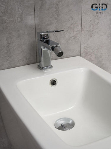 Биде Gid Cuadrado BDP-44 21109 подвесное цвет Белый