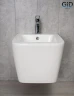 Биде Gid Cuadrado BDP-44 21109 подвесное цвет Белый