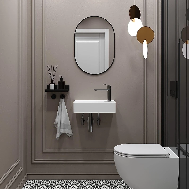 Раковина Wellsee WC Area 41 R 321801000 цвет Белый глянцевый