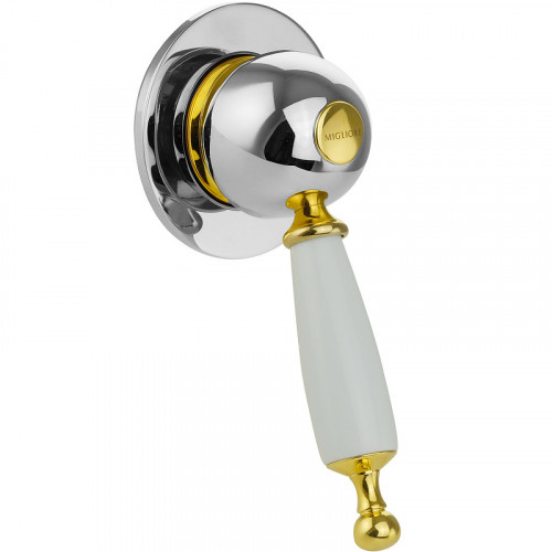 Смеситель для душа Migliore Oxford 19160 Хром Золото латунь встраиваемый