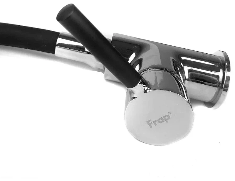 Смеситель для кухни Frap F4044 Хром Черный