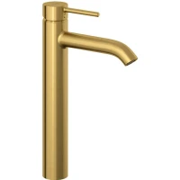 Смеситель для раковины Kludi Bozz 38286N076 Золото брашированное