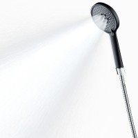 Душевой гарнитур Orange O-Shower OS713b Черный матовый нержавеющая сталь на стену