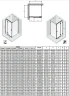 Душевой уголок New Trendy Avexa Black 100x70 R EXK-1585 профиль Черный стекло прозрачное
