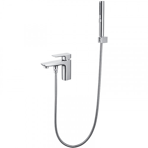 Смеситель на борт ванны Aquatek Вега AQ1044CR Хром латунь