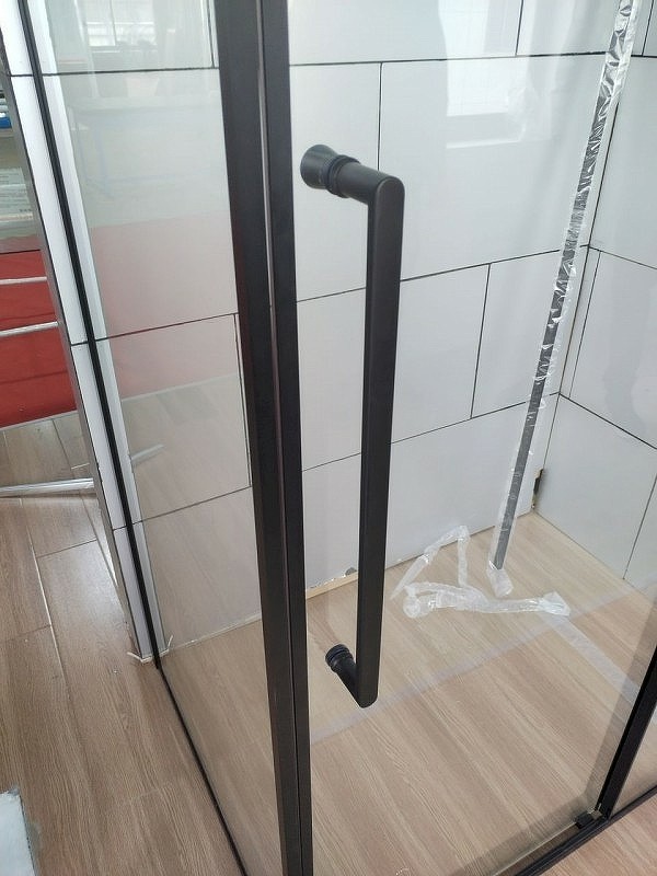 Душевой уголок Esbano Surf 90x90 ESOGS90KVB профиль Черный стекло прозрачное