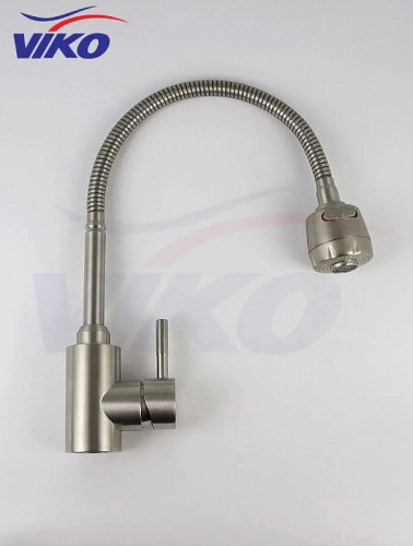 Смеситель для кухни Viko V-4414 Серебро
