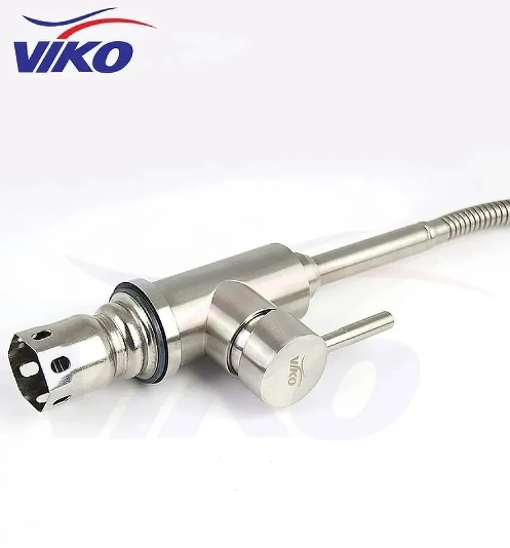 Смеситель для кухни Viko V-4414 Серебро