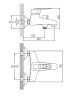 Смеситель для ванны Cron CN3204 Хром