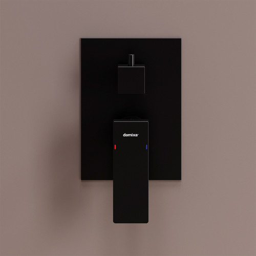 Смеситель для душа Damixa Gala 537100300 Черный матовый латунь встраиваемый