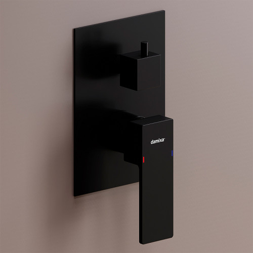 Смеситель для душа Damixa Gala 537100300 Черный матовый латунь встраиваемый