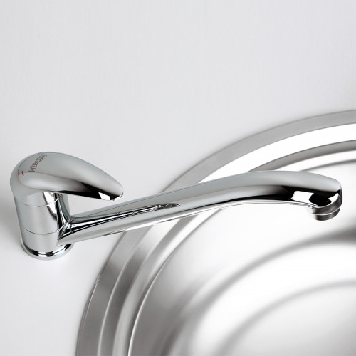 Смеситель для кухни WasserKRAFT Isen 2607 Хром латунь