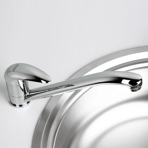 Смеситель для кухни WasserKRAFT Isen 2607 Хром латунь