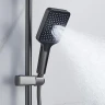 Душевая система Shevanik S4436T цвет Оружейная сталь