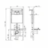 Комплект унитаза AM.PM Spirit FlashClean C701700WH+C707857WH с инсталляцией Koller Pool DUNE1200SL+Neon с сиденьем Микролифт и клавишей смыва Хром фарфор подвесной