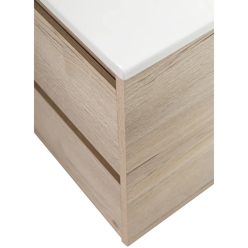 Тумба под раковину BelBagno Kraft 120 KRAFT-1200-4C-SO-2-RGB подвесная Rovere Galifax Bianco МДФ / ЛДСП