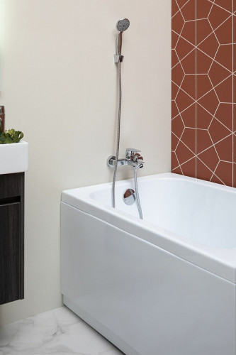 Смеситель для ванны Aquanet Static AF330-20C 237442 Хром