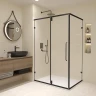 Душевой уголок RGW Classic CL-46B 90x70 72094697-14 профиль Черный стекло прозрачное
